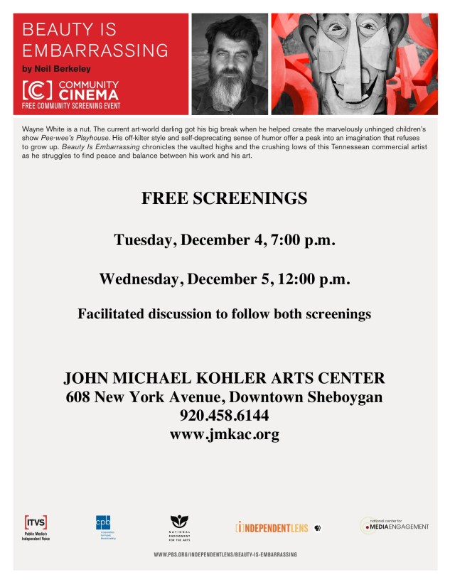 Beauty is Embarrassing Flyer