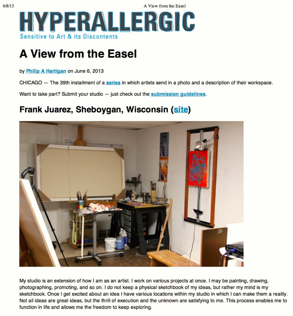 Preview of “A View from the Easel”