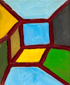 Frank Juarez, Good Spot, oil on canvas, 10x8, 2014