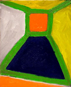 Frank Juarez, Towards the Light, oil on canvas, 10x8, 2014